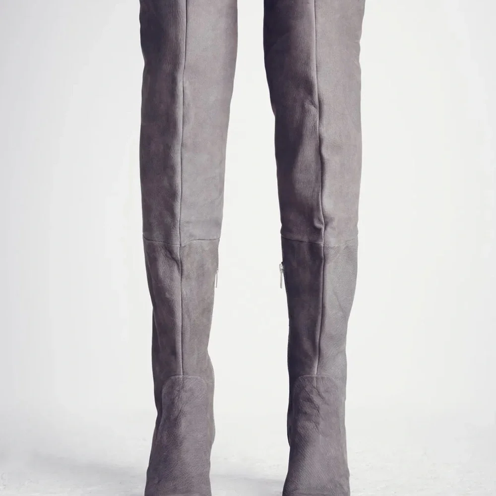 Free People Porter Tall Gray Boot Size 39 - 9 NEW